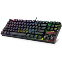  CLAVIER REDRAGON KUMARA K552 RGB RED SWITCH