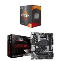  BUNDLE CARTE MERE ASROCK B450M-HDV + AMD RYZEN 5 5650G