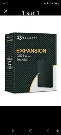 Disqu dur externe slim 1tb