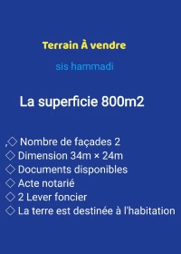 Vente Terrain Boumerdès Hammedi