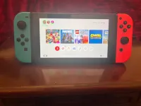 NINTENDO SWITCH CONSOLE AVEC MARIOT CART 