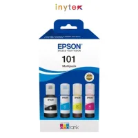 PACK Bouteille EPSON 101 ECOTANK 4 COLOUR 100ML