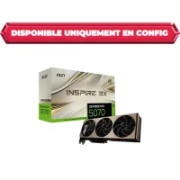 CARTE GRAPHIQUE MSI RTX5070 12G INSPIRE 3X OC