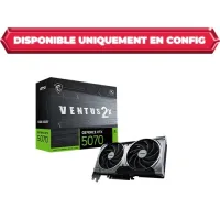 CARTE GRAPHIQUE MSI RTX5070 12G VENTUS 2X OC
