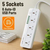 MULTIPRISE LDINIO SC5614 6USB 05 SORTIE 2500W