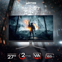 ECRAN GAMING MATOS 27 POUCES MSG27 FULL HD 165HZ 2MS