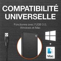 DISQUE DUR EXTERNE SEAGATE ONE TOUCH 5 TO