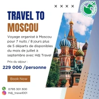 VOYAGE ORGANISE MOSCOU ETE 2025