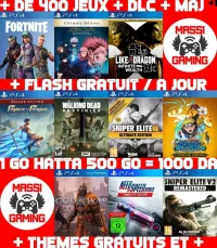 INSTALLATION JEUX DIAL PS4 FLASHÉE (+ FLASH GRATUIT + DLC + MISE A JOUR) *