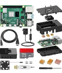 Raspberry 4 B Pi 8GB kit complet officiel 