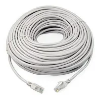 Câble Réseau Capsys RJ45 Cat6e Haut Débit Ethernet, 10m / 15m / 20m / 25m / 30m / 40m / 50m