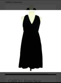 Robe en velours 