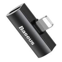 Baseus CAL46-01 CONVERTISSEUR AUDIO LIGHTNING - Adaptateur Dual Lightning, Charge et Écoute thumbnail 3