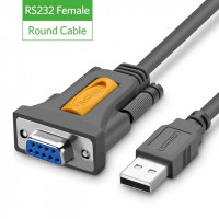 cable-ugreen-usb-vers-rs232-port-com-serie-pda-9-db9-pin-rs-232-femelle-birkhadem-alger-algerie