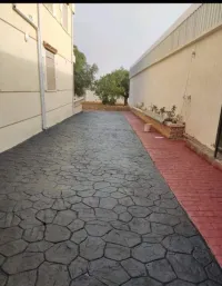 Béton imprimé et désactivé