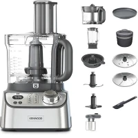 Kenwood MultiPro Express  FDM71.450SS,  8 Accessoires, Balance Intégrée, Capacité 3L, 1000W, 