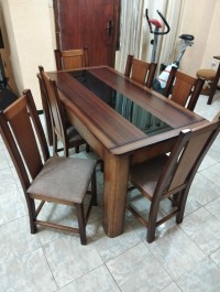 طاولات-الطعام-table-6-chaises-bois-hetre-الرويبة-الجزائر