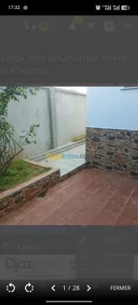 Vente Villa Boumerdès Khemis el khechna