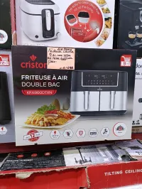 Friteuse à aire double bac 