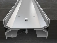 JOINT DE DILATATION ( Anodisation / Thermolaquage)   / MADE IN BLADI / ALUMINIUM