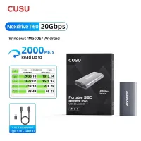 SSD CUSU Portable Externe 1TB P60 USB 3.2 | USB-C