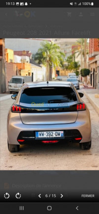 voitures-peugeot-208-2021-allure-facelift-zebboudja-chlef-algerie