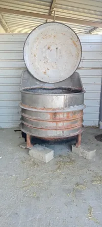pasteurisateur et citérne galvanisé  800 a 1000l 