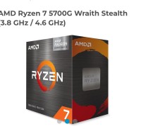 Ryzen 7 5700g Box