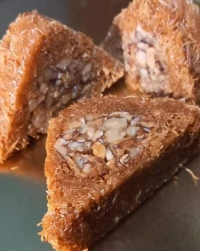 trianglices aux amandes et aux noix 