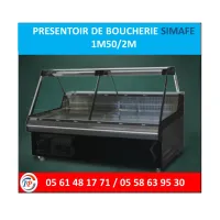 PRESENTOIR DE BOUCHERIE SIMAFE  1M50/2M