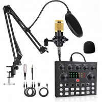 casques-et-audio-kits-de-microphone-bm800-avec-carte-son-en-direct-bras-suspension-ciseaux-support-antichoc-bab-ezzouar-alger-algerie