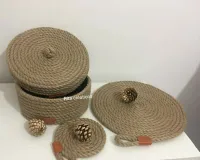 2 Set de table ;2 Sous tasse ;Panier 