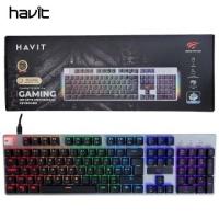 لوحة-المفاتيح-الفأرة-clavier-gaming-mecanique-havit-kb12l-pro-105-touches-rgb-switch-blue-anti-ghosting-usb-شراقة-الجزائر