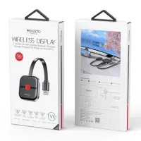 Récepteur d'affichage d'écran sans fil Yesido TV10 HD, 5G+4K pour mobile/tablette/projecteur/TV.
