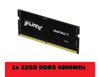 VENDU - RAM SODIMM DDR5 32GB Kingston FURY Impact DDR5 4800MHZ