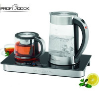 روبوت-خلاط-عجان-proficook-machine-a-cafe-et-the-3-en-1-avec-bouilloire-17-l-pc-tks-1056-argent-دار-البيضاء-الجزائر