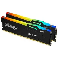 RAM KINGSTON 16GO 2X8GO 5600MHZ FURY BEAST RGB DDR5 CL40