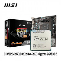 processeur-kit-upgrade-ryzen-5-5600g-carte-mere-msi-b450m-a-pro-max-alger-centre-algerie