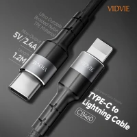 CABLE TYPE C TO LIGHTNING VIDVIE CB460