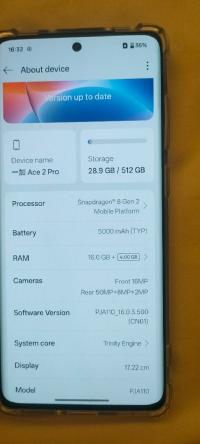 OnePlus ace 2 pro 3 16 GB+512 GB 2sim 5G OnePlus ace 2 pro 3 16 GB+512 GB 2sim 5G thumbnail 3