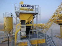 Centrale mobile d enrobage à fonctionnement discontinu de marque MARINI