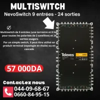 MultiSwitch 9 entrées - 24 sorties