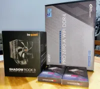 msi pro z690-a wifi ddr4 + be quiet shadow rock 3 +2 Samsung 980 pro 1tb 