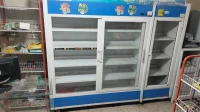 frigos armoires 2.5m ,1.5m et congélateur de crème 395L
