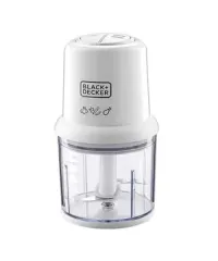  Black+Decker Mini Hachoir 300W 500ml 2 vitesses hacher - blanc  Sc310-B5