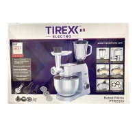 ROBOT PETRIN TIREXX PTRC200 1500W INOX روبوت دوغ تايركس بي تي آر سي 200 1500 واط من الفولاذ 