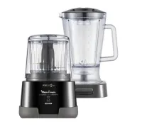 Moulinex Hachoir + Blender 6 en 1 - DP815810 - 1000 W - Noir