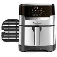   Friteuse A AIR SANS HUILE AIRFRYER 1400W 4.2L MOULINEX 2EN1 EZ505D10 قلاية هوائية   