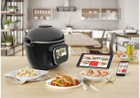 Moulinex Cookeo Touch WiFI CE902800 - 750 recettes - Multicuiseur - 6 litres - 1600Watt - noir