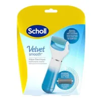 Scholl Râpe Pieds Electrique Velvet Smooth Rouleau Exfoliant et Anti-Callosités عرموش القدم